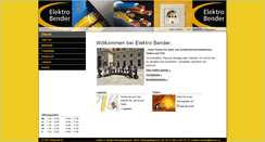 Desktop Screenshot of elektrobender.ch